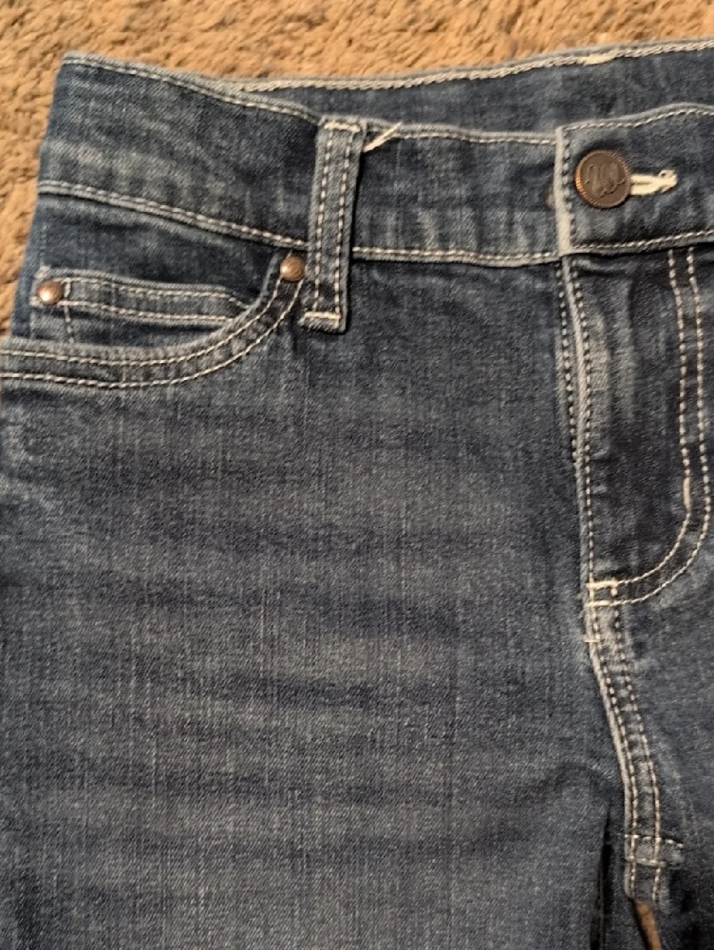 Wrangler Dark Blue Kids Jeans